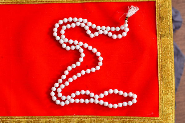 White Hakik Mala